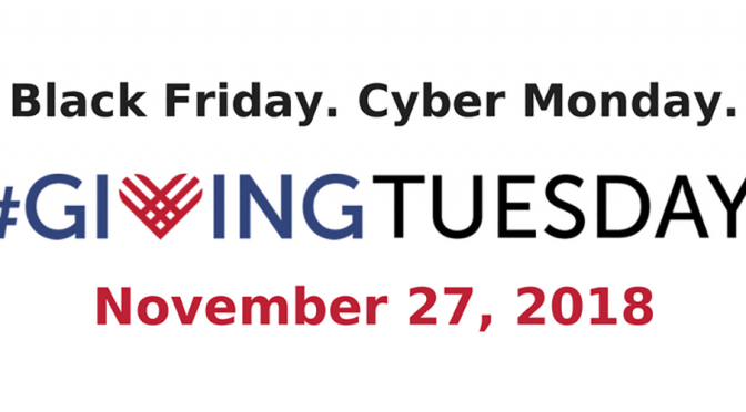 #GivingTuesday Coming November 27: Remember PFP!